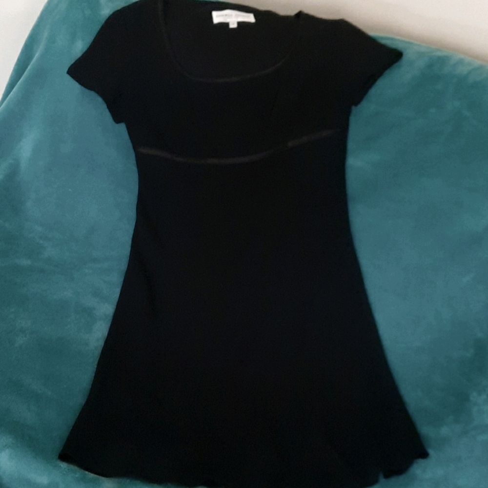Little black empire style dress